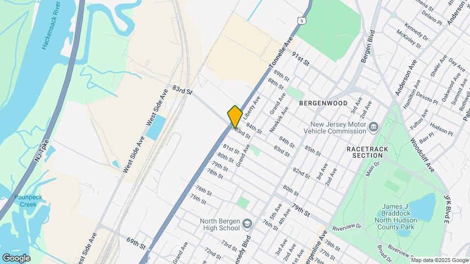 1701 83rd St Map and Location Details