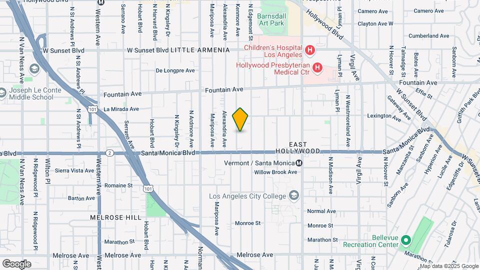 1144 Kenmore Ave Map and Location Details