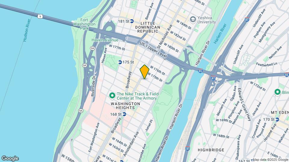 560-562 W 174th St Map and Location Details