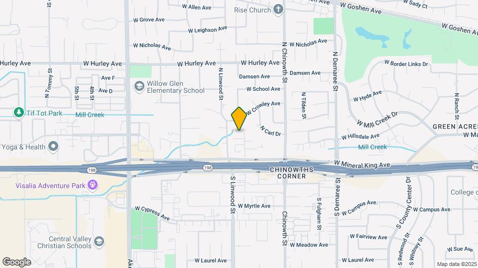 125 S Bollinger St Map and Location Details