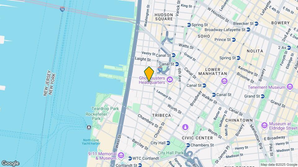 184 Franklin St Mapa y Detalles de la Ubicación