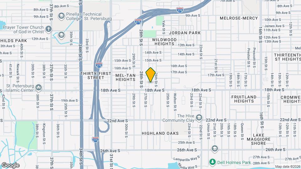 1754 27th St S Map and Location Details