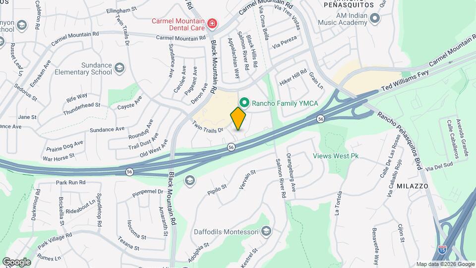 9414 Twin Trails Dr Map and Location Details