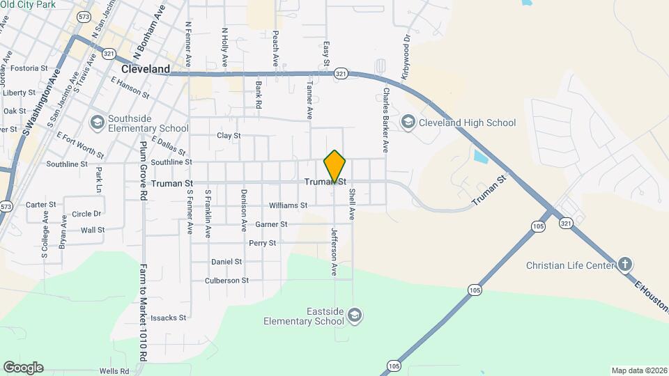 811 Jefferson Ave Map and Location Details