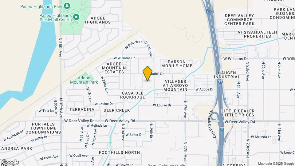 22218 N 29th Dr Map and Location Details
