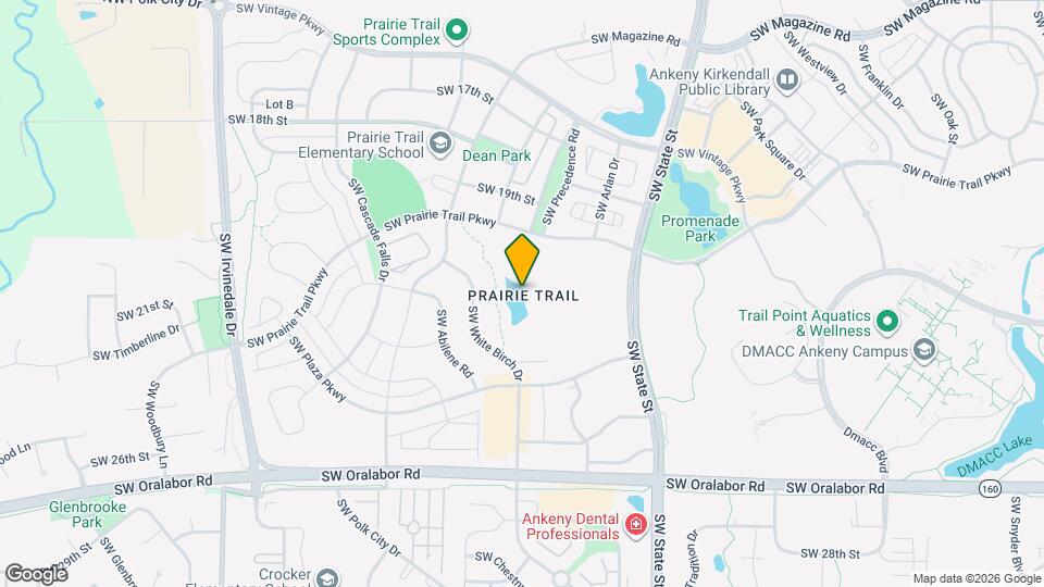 2833 SW Prairie Trail Pky Map and Location Details