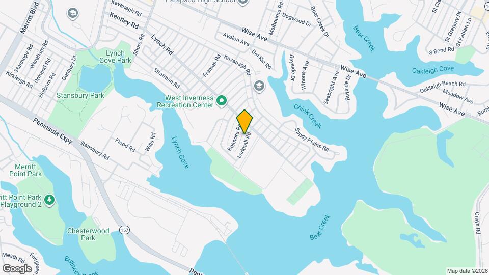 2043 Larkhall Rd Mapa y Detalles de la Ubicación