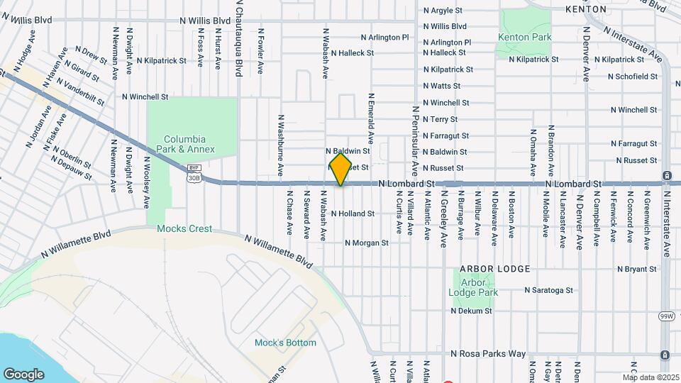 7423 N Vincent Ave Mapa y Detalles de la Ubicación