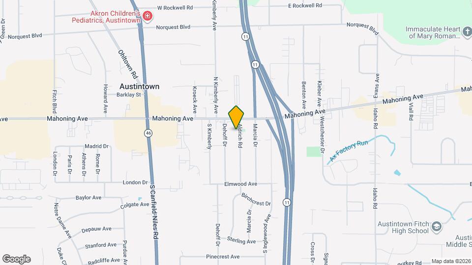 30 Aldrich Rd Map and Location Details