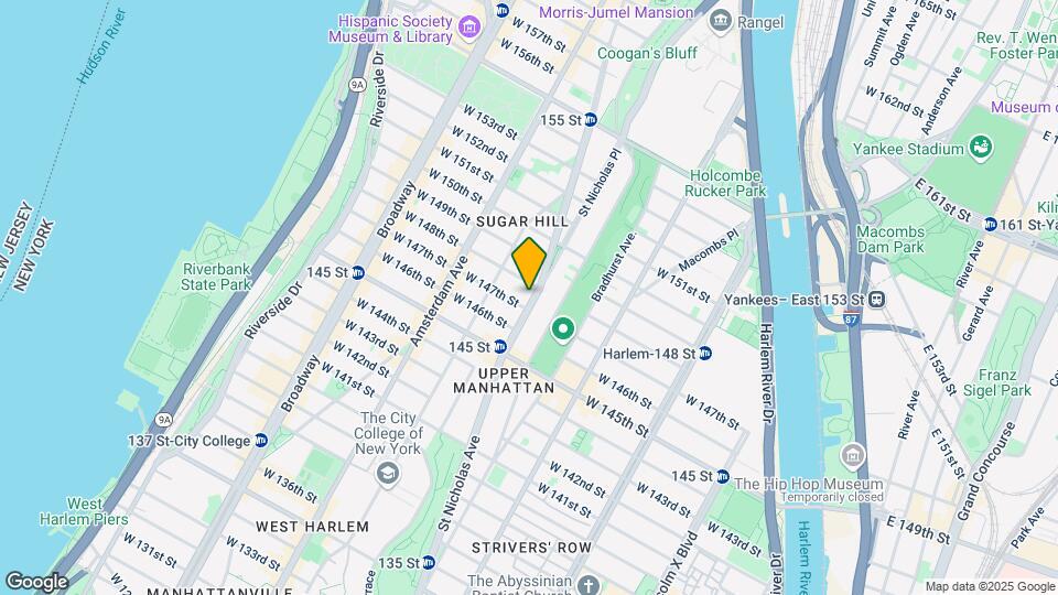 747 Saint Nicholas Ave Mapa y Detalles de la Ubicación