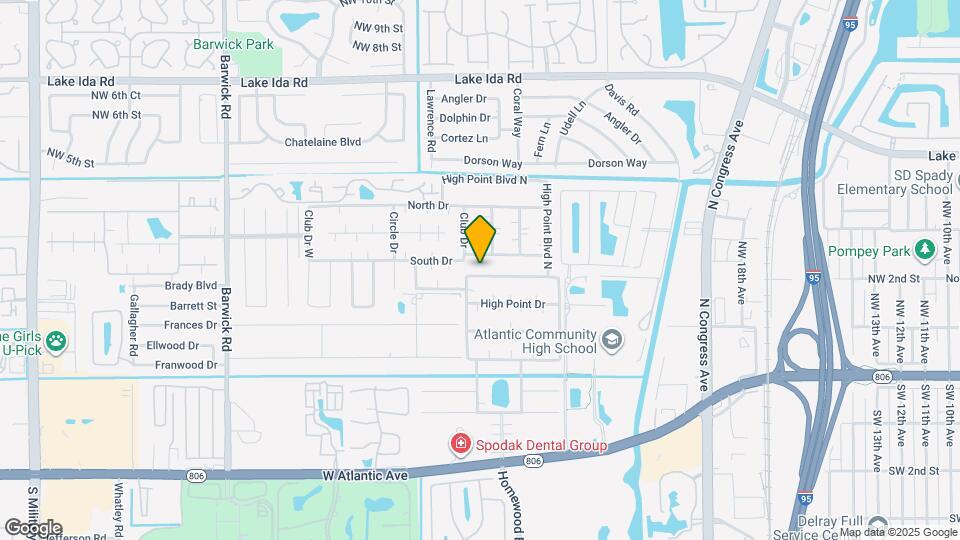 707 High Point Blvd N Map and Location Details