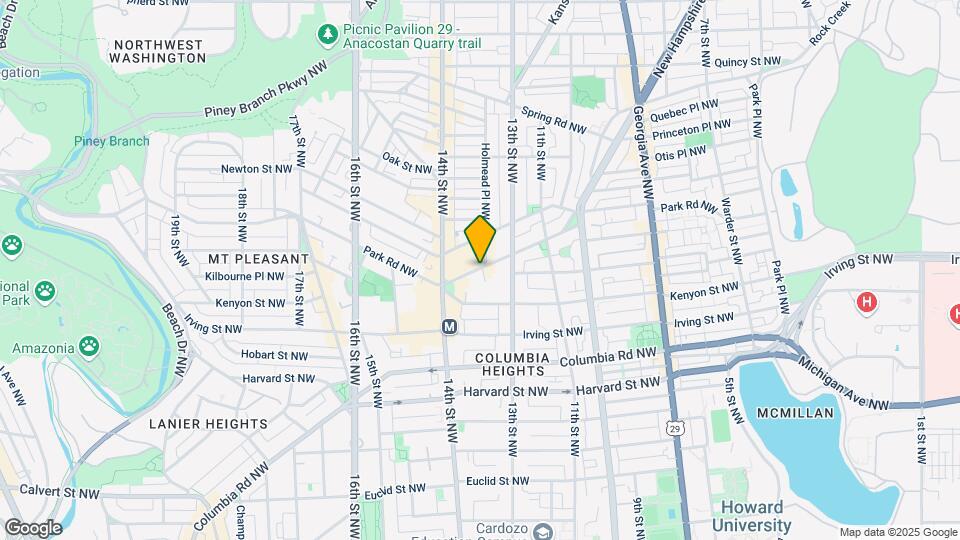 1330 Park Rd NW Map and Location Details