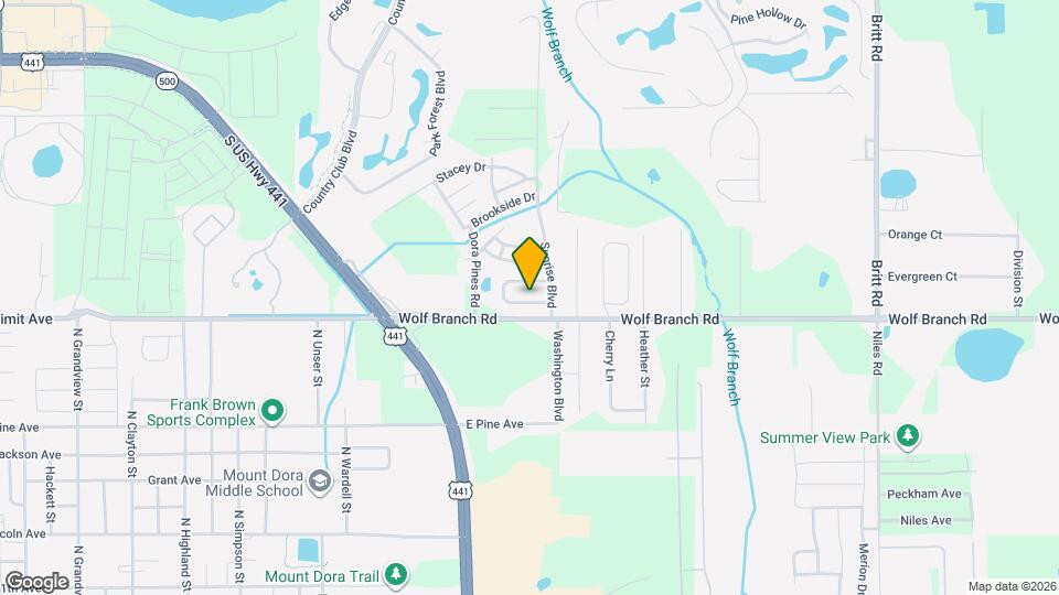 2016 Briarcliff Cir Mapa y Detalles de la Ubicación