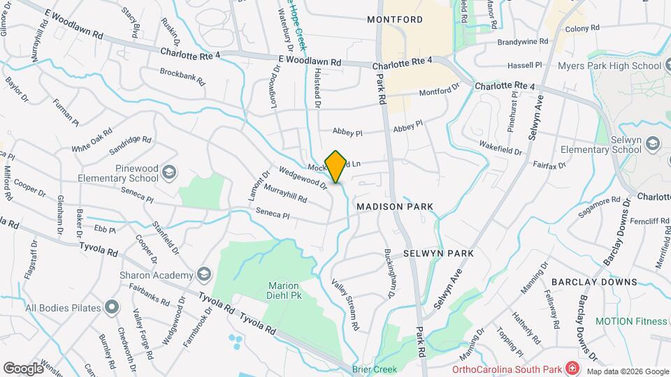 5839 Wedgewood Dr Mapa y Detalles de la Ubicación