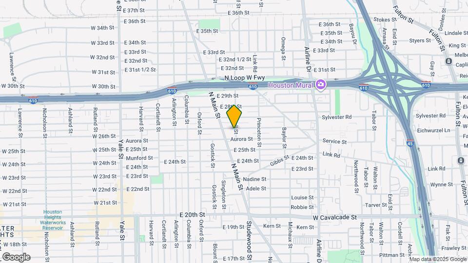 726 E 26th St Map and Location Details