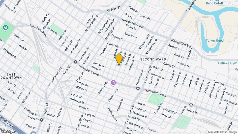 214 Sidney St Mapa y Detalles de la Ubicación