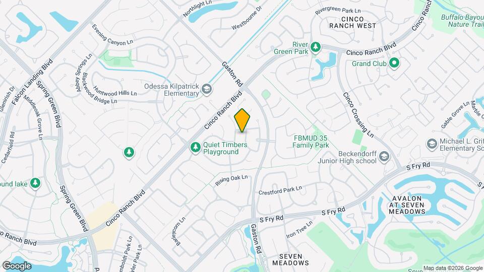 5110 Big Meadow Ln Map and Location Details