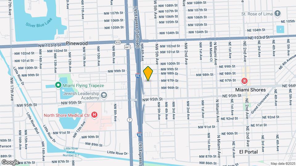 570 NW 97th St Map and Location Details