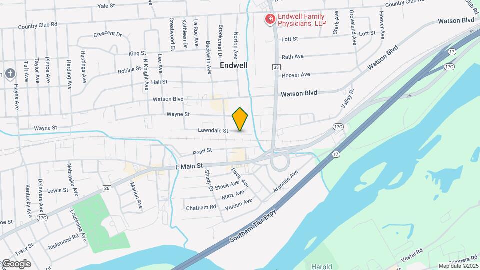 3312 Lawndale St Map and Location Details