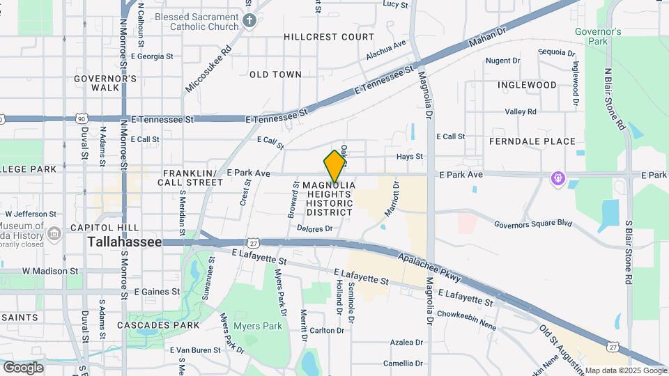 850 E College Ave, Unit #4 Map and Location Details