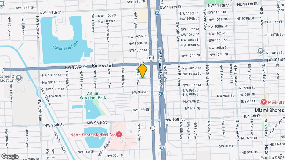 770 NW 101st St Mapa y Detalles de la Ubicación