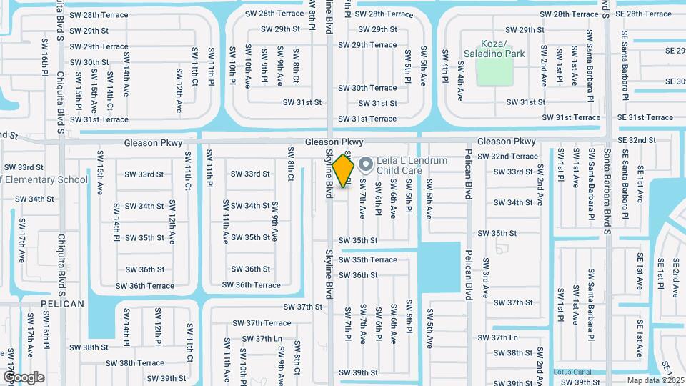3320 SW 7th Pl Mapa y Detalles de la Ubicación