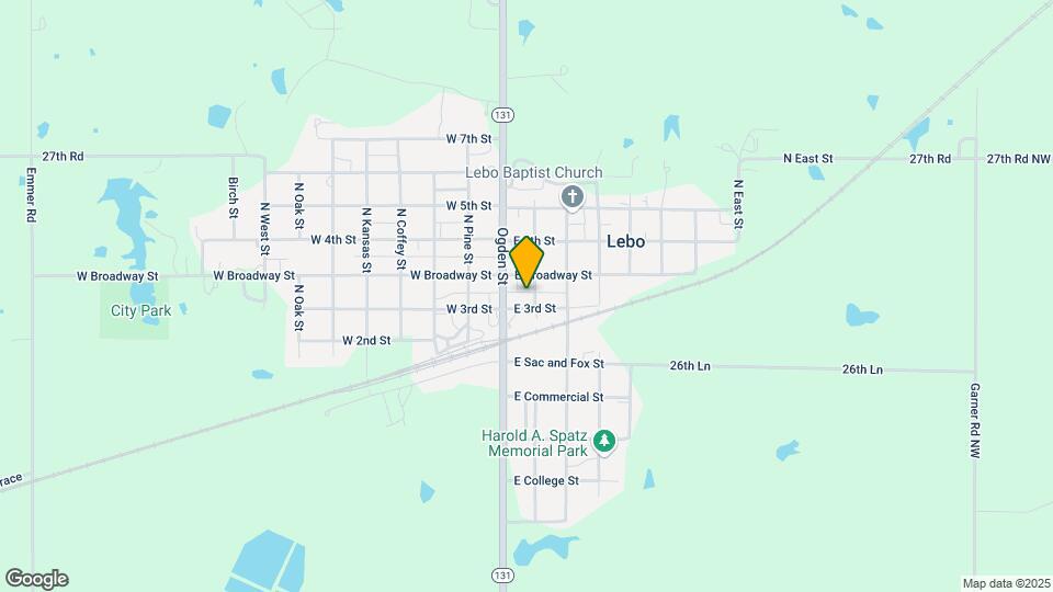 207 N Elm St, Unit 207 Map and Location Details