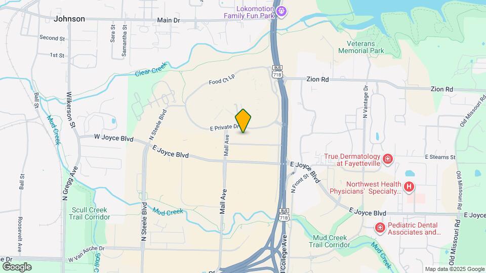 The George Mapa y Detalles de la Ubicación