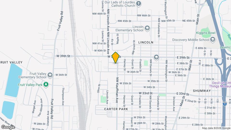 3712 Kauffman Ave, Unit 3712 Kauffman Map and Location Details