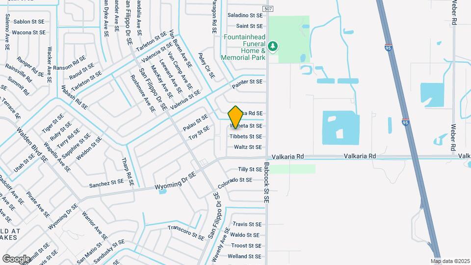1617 Tibbets St SE Mapa y Detalles de la Ubicación