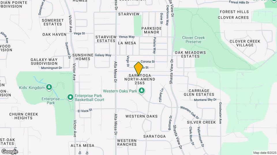 2323 Castlewood Dr Mapa y Detalles de la Ubicación