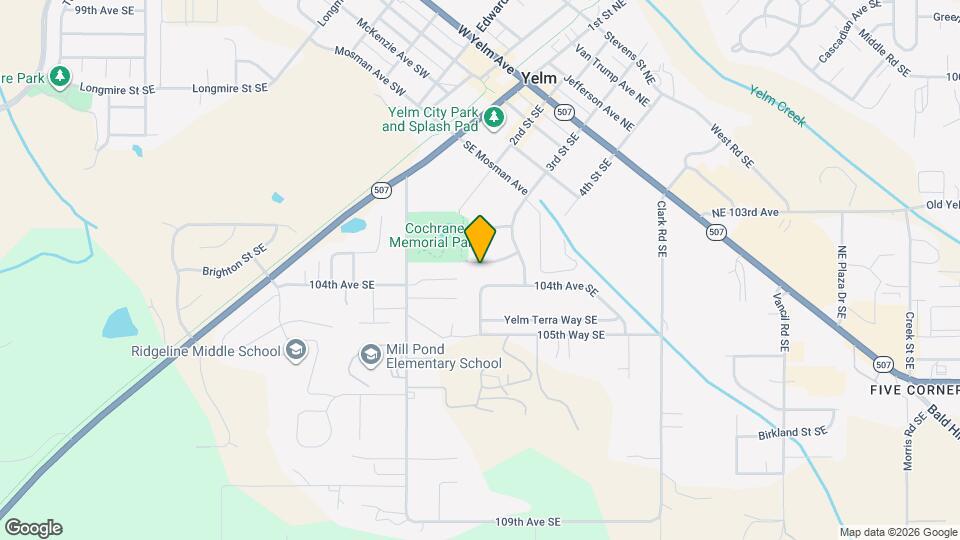 15607 Parkview Dr SE Mapa y Detalles de la Ubicación