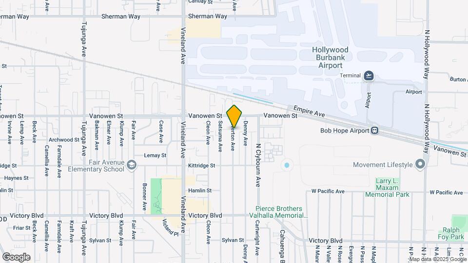 6708 Riverton Ave Map and Location Details