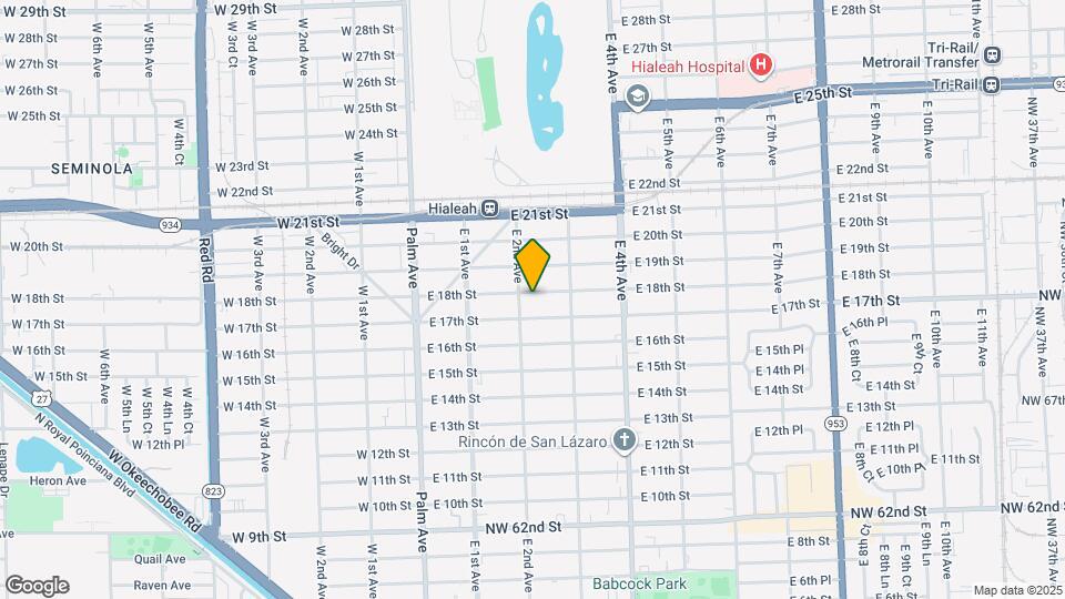 218 E 18th St Map and Location Details