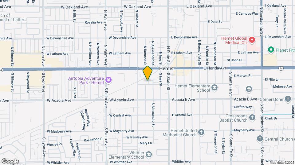 342 W Kimball Ave Mapa y Detalles de la Ubicación