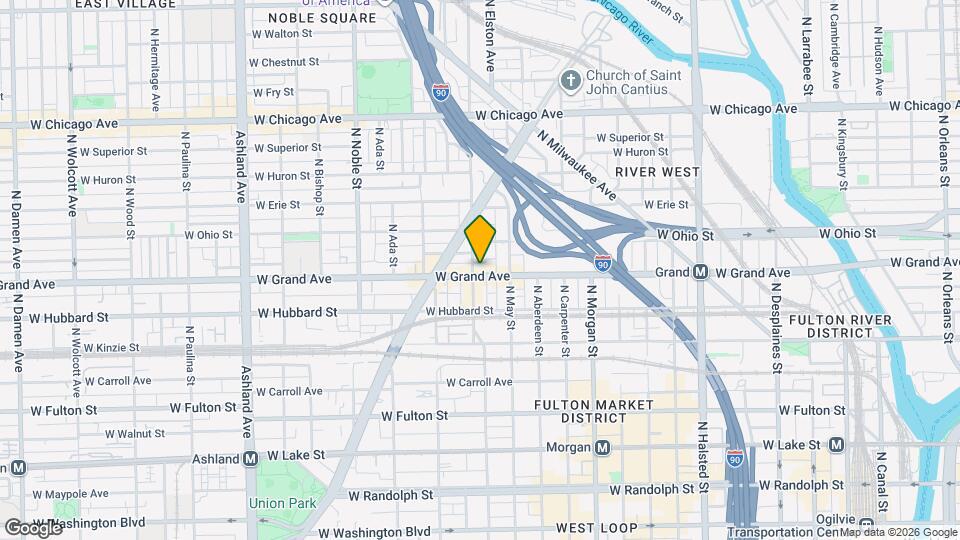 1164 W Grand Ave, Unit 4R Mapa y Detalles de la Ubicación