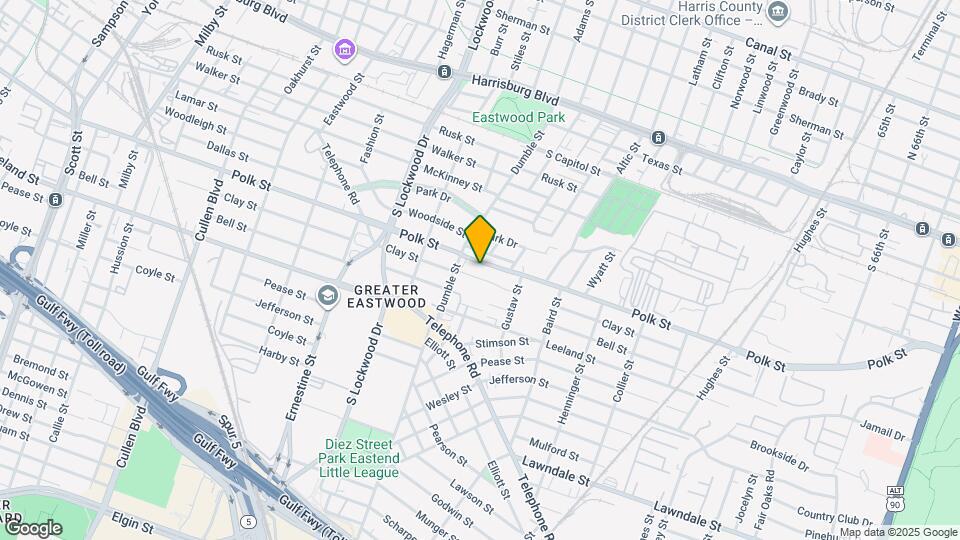 4924 Polk St Map and Location Details