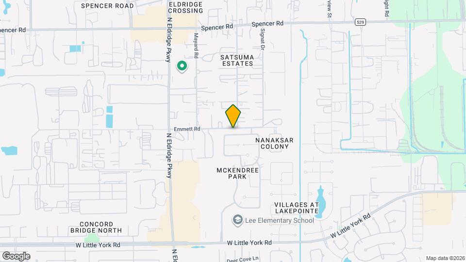 12914 Auburn Grove Ln Mapa y Detalles de la Ubicación