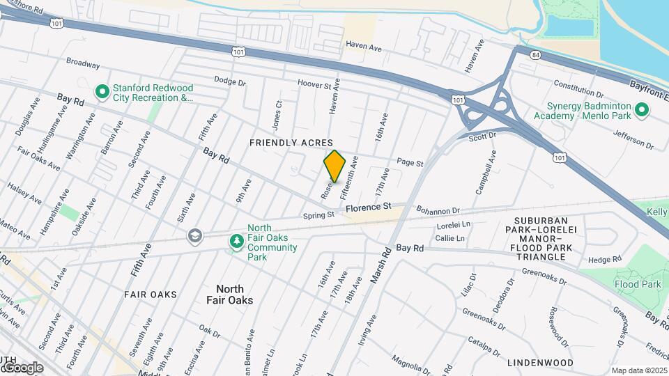 940-946 Rose Ave Map and Location Details