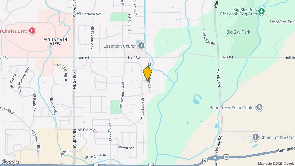 1299 Glacier Ridge Rd Map and Location Details