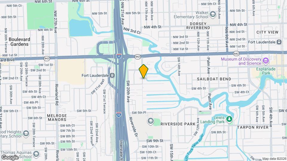308 SW 18th Ave Map and Location Details