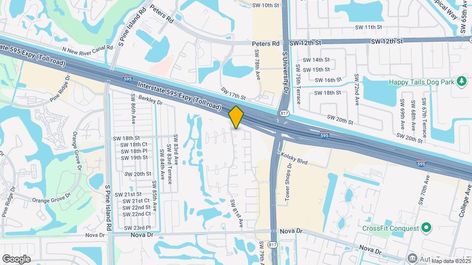 8089 SW 18th Ct Map and Location Details