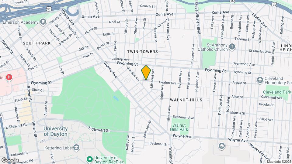 112 Heaton Ave Map and Location Details