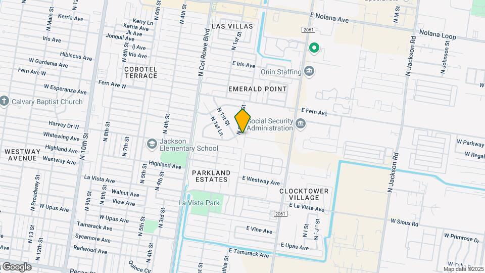 2900 N Cynthia St Map and Location Details