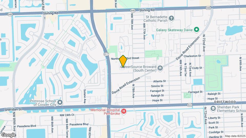 3241 Sabal Palm Manor Map and Location Details