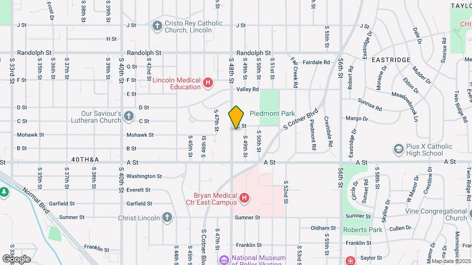1220 S 48th St Map and Location Details