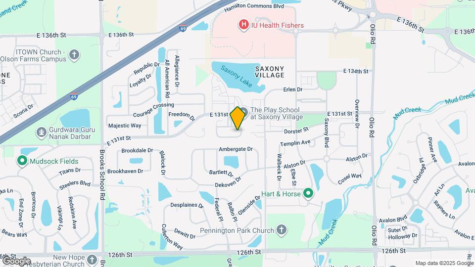 13172 S Elster Way Map and Location Details