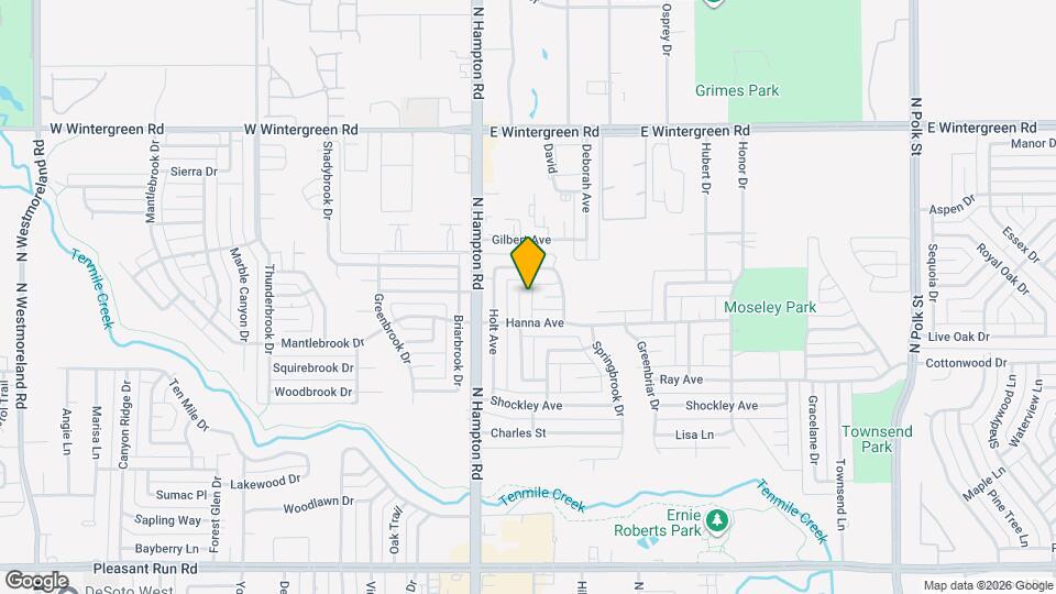 1314 Hanna Cir Map and Location Details