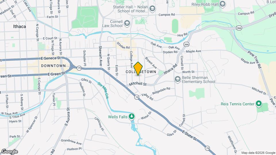 110 Linden Ave Map and Location Details