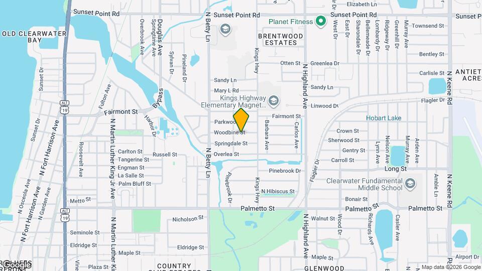 1349 Woodbine St Map and Location Details